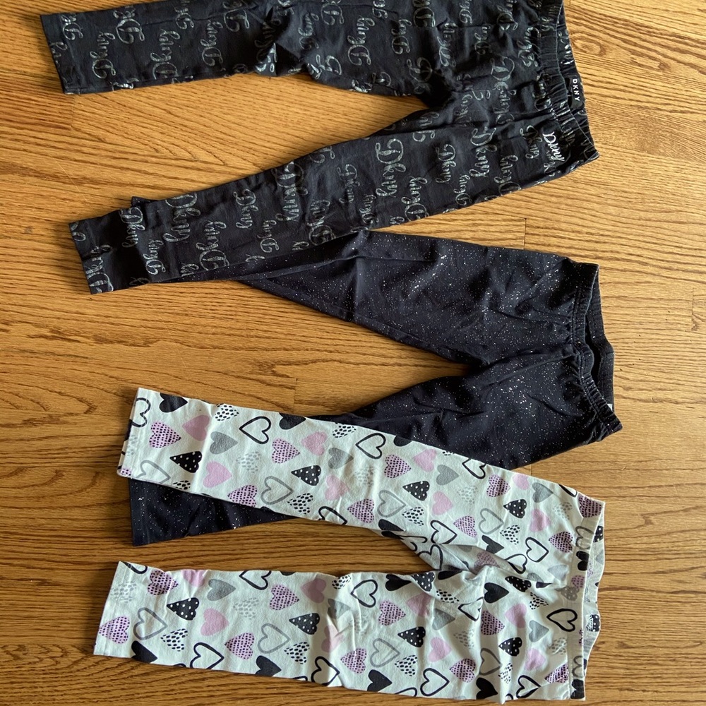 3 girl leggings